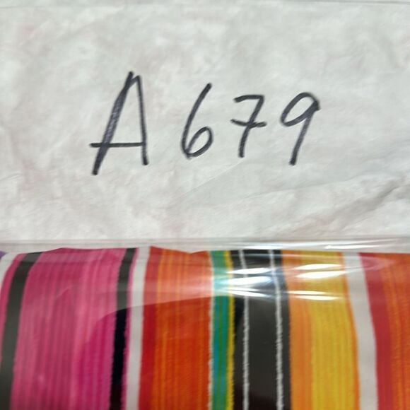 LAUREN RAPLH LAUREN SUNSET MULTI COLOR STRIPE BOHO SWIMSUIT BIKINI BOTTOM 8 - Picture 9 of 9